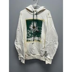 Nike White Daisy Graphic Hoodie
